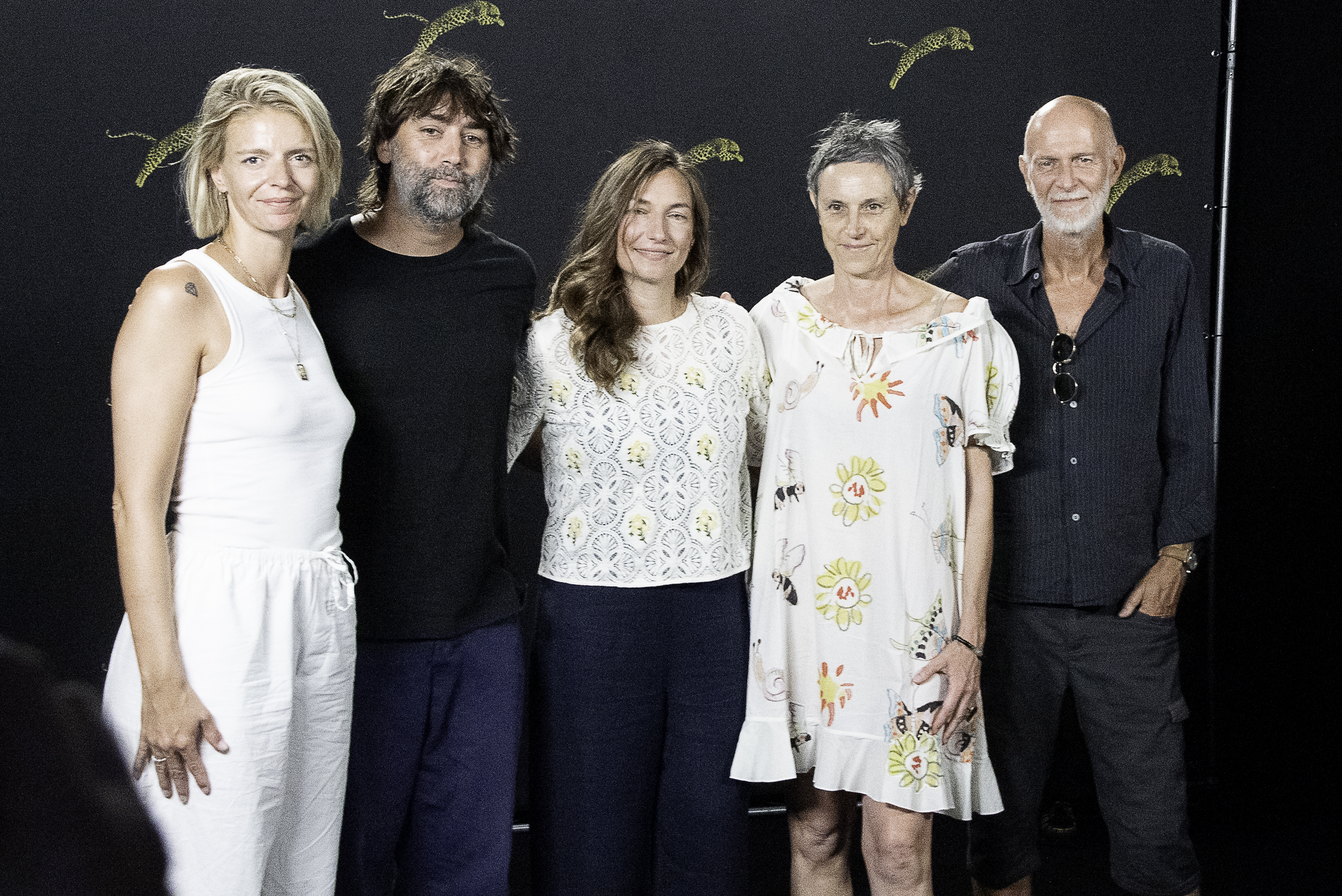 — suisse locarno cinema 79th locarno film festival 05 08 2026 les yeux verts photocall directors and producers les yeux verts